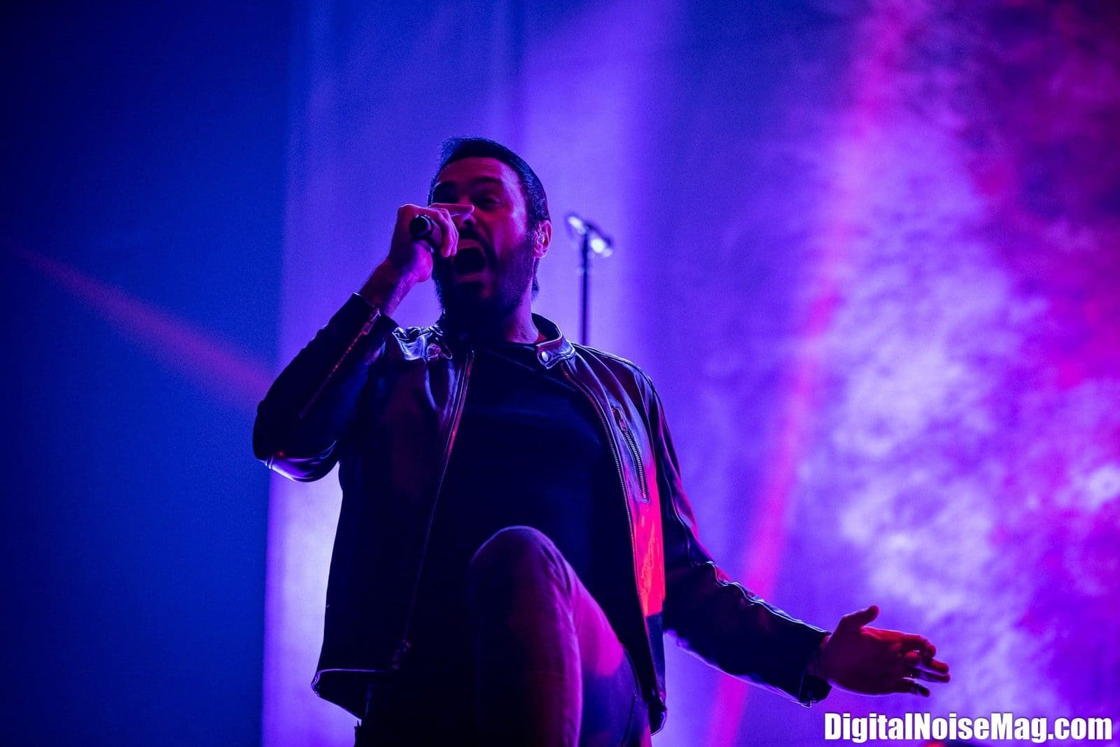 Breaking Benjamin perform at the PPL Center in Allentown, PA