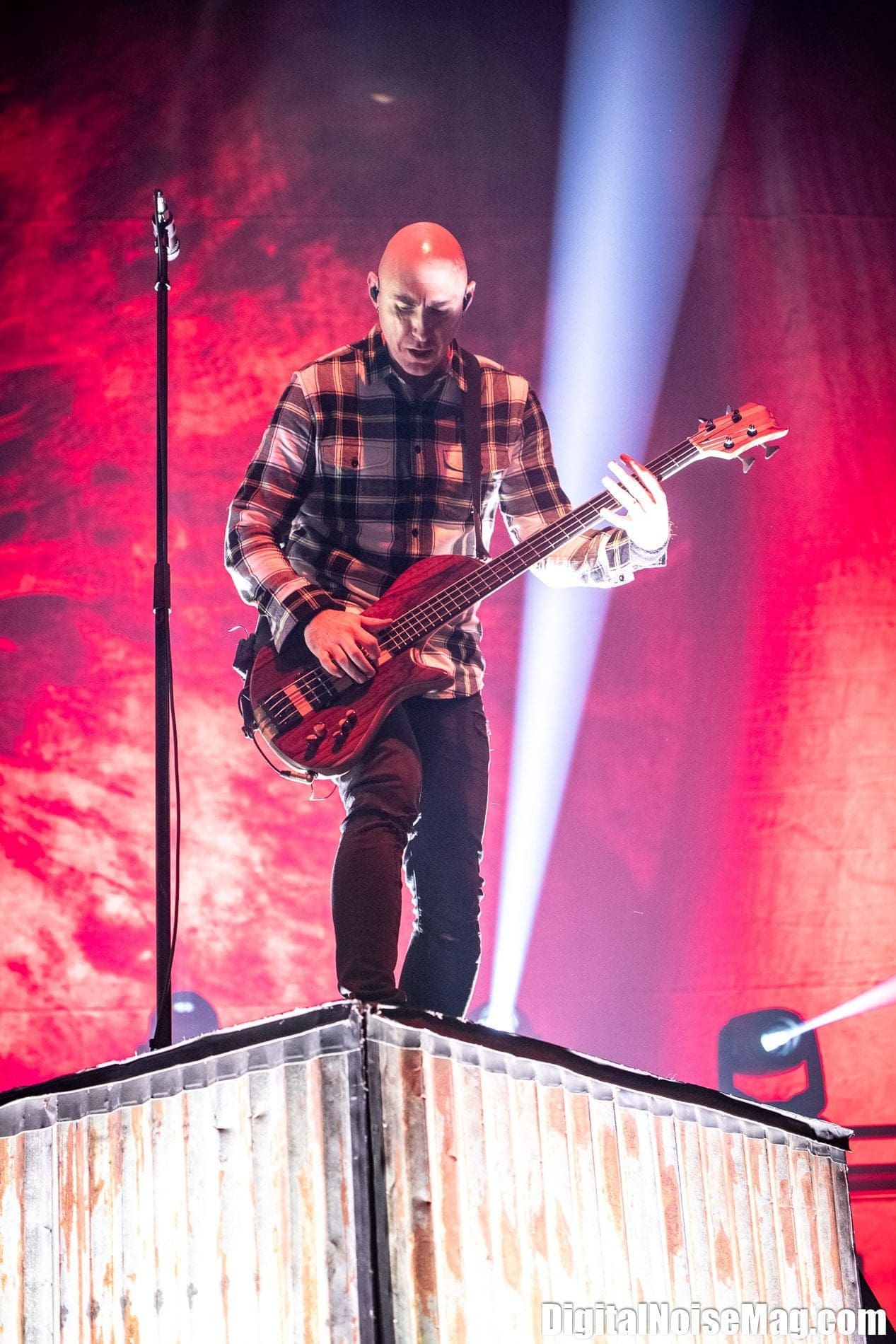 Breaking Benjamin perform at the PPL Center in Allentown, PA
