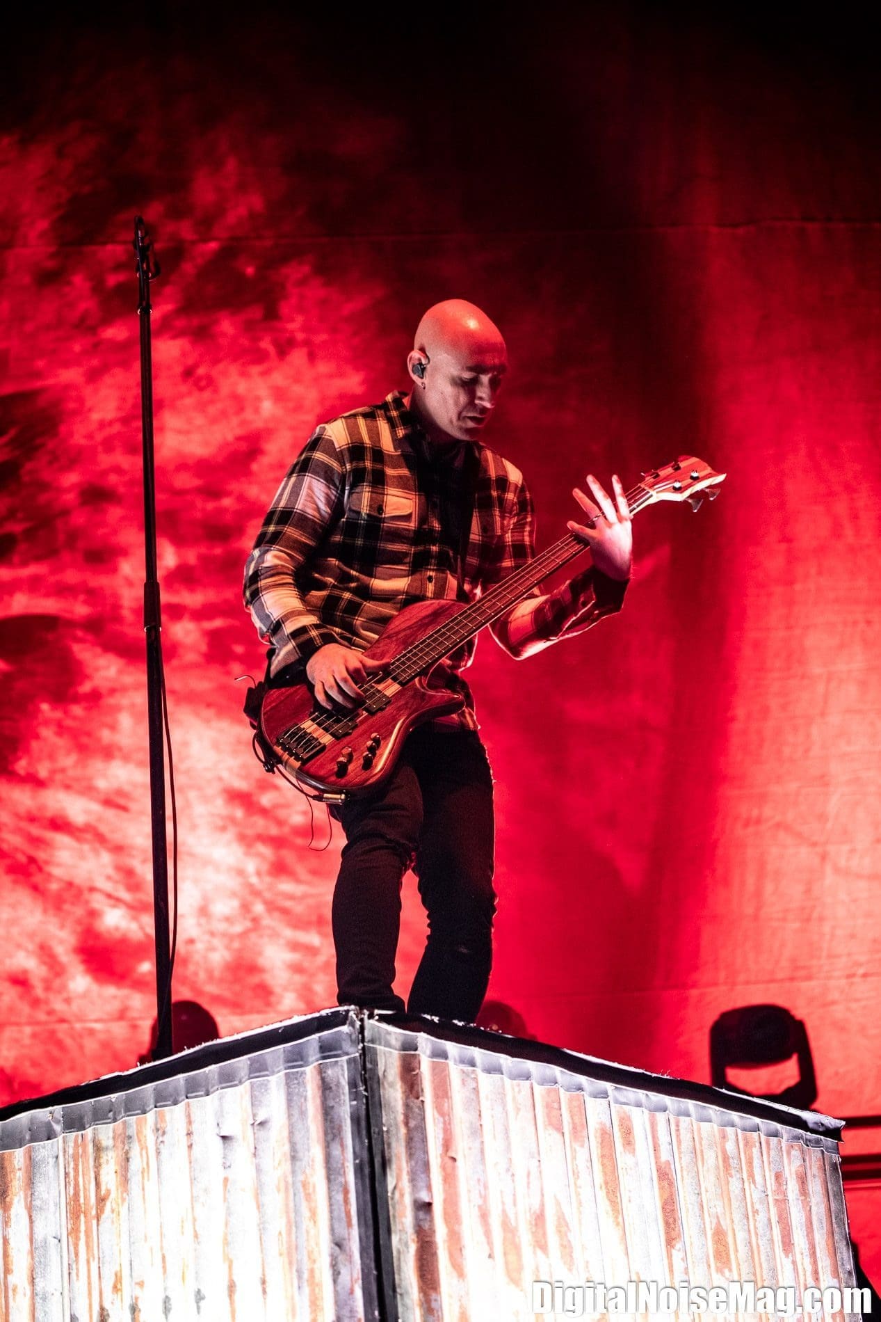 Breaking Benjamin perform at the PPL Center in Allentown, PA