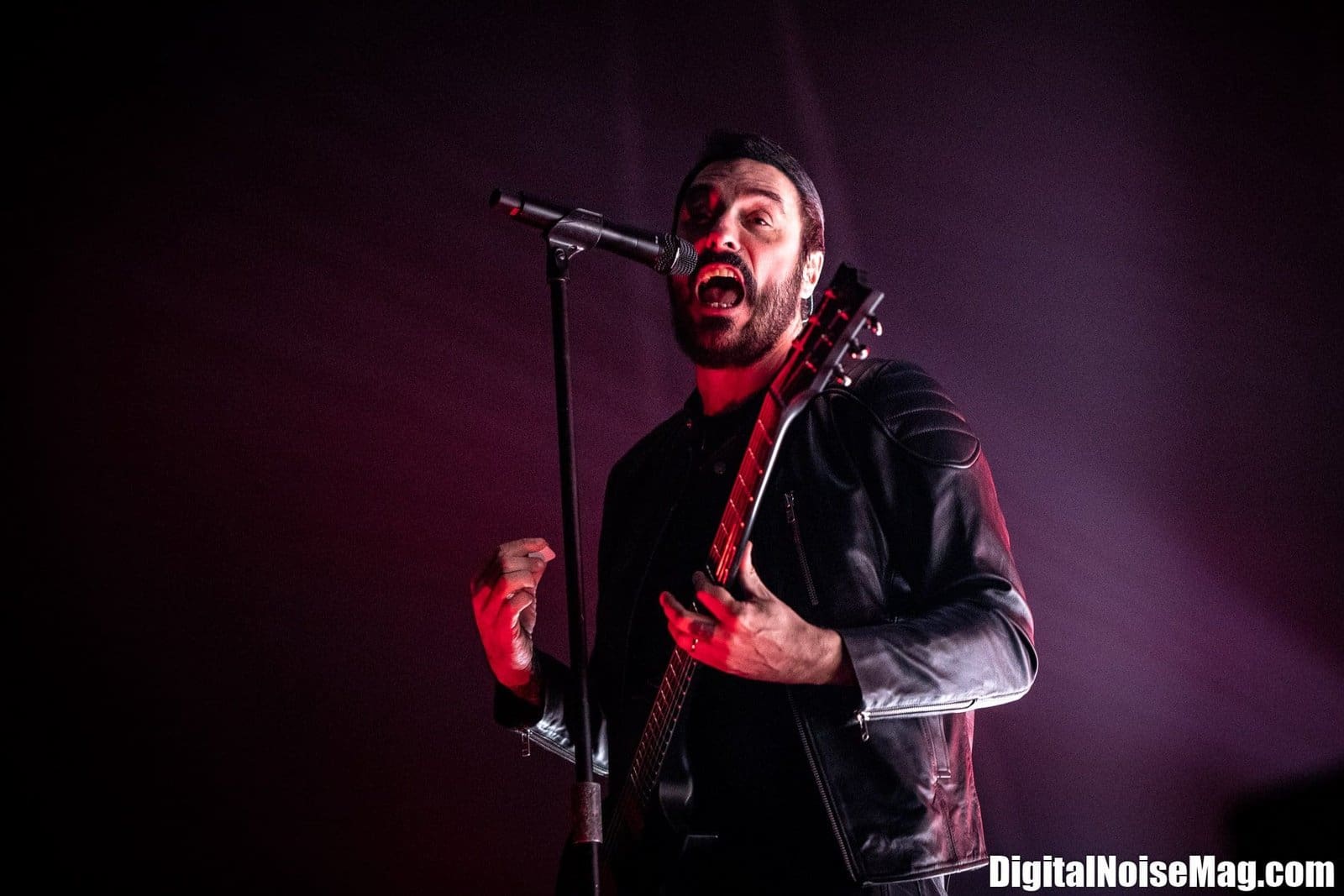 Breaking Benjamin perform at the PPL Center in Allentown, PA