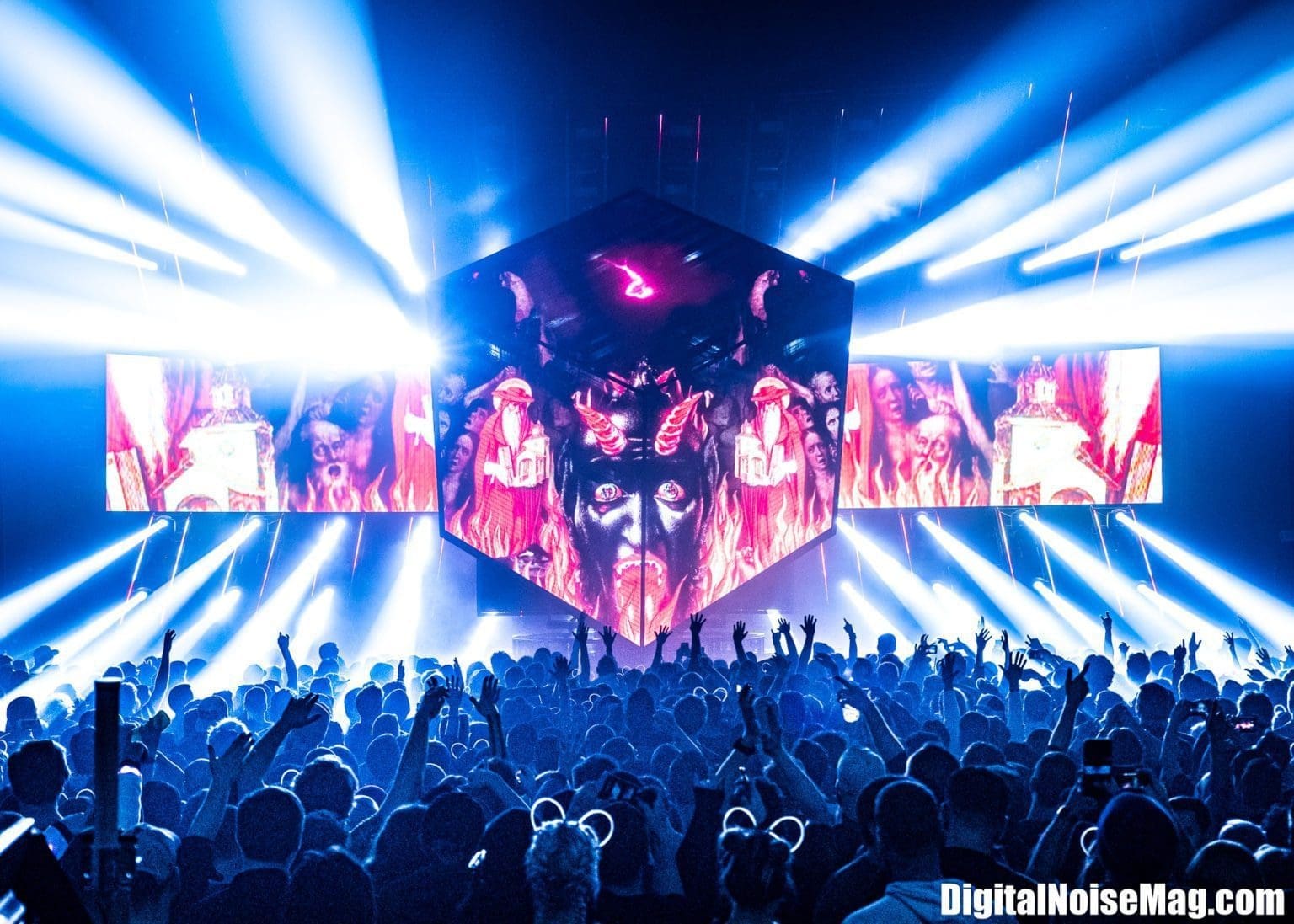 Deadmau5 performs at The Met in Philadelphia, PA