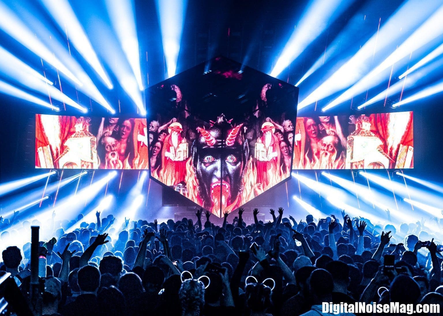 Deadmau5 performs at The Met in Philadelphia, PA