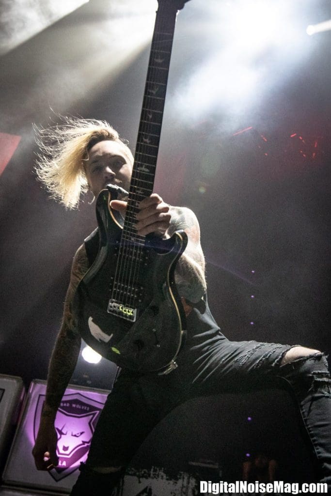 Bad Wolves perform at the PPL Center in Allentown, PA