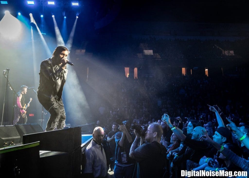 Three Days Grace perform at the PPL Center in Allentown, PA
