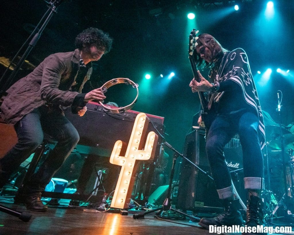 The Underground Thieves perform in support of The Struts at the Fillmore in Philly.