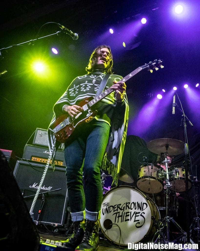 The Underground Thieves perform in support of The Struts at the Fillmore in Philly.