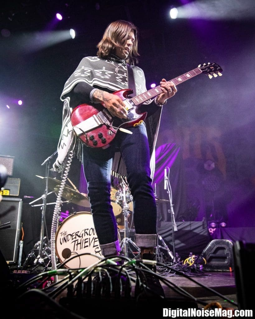 The Underground Thieves perform in support of The Struts at the Fillmore in Philly.