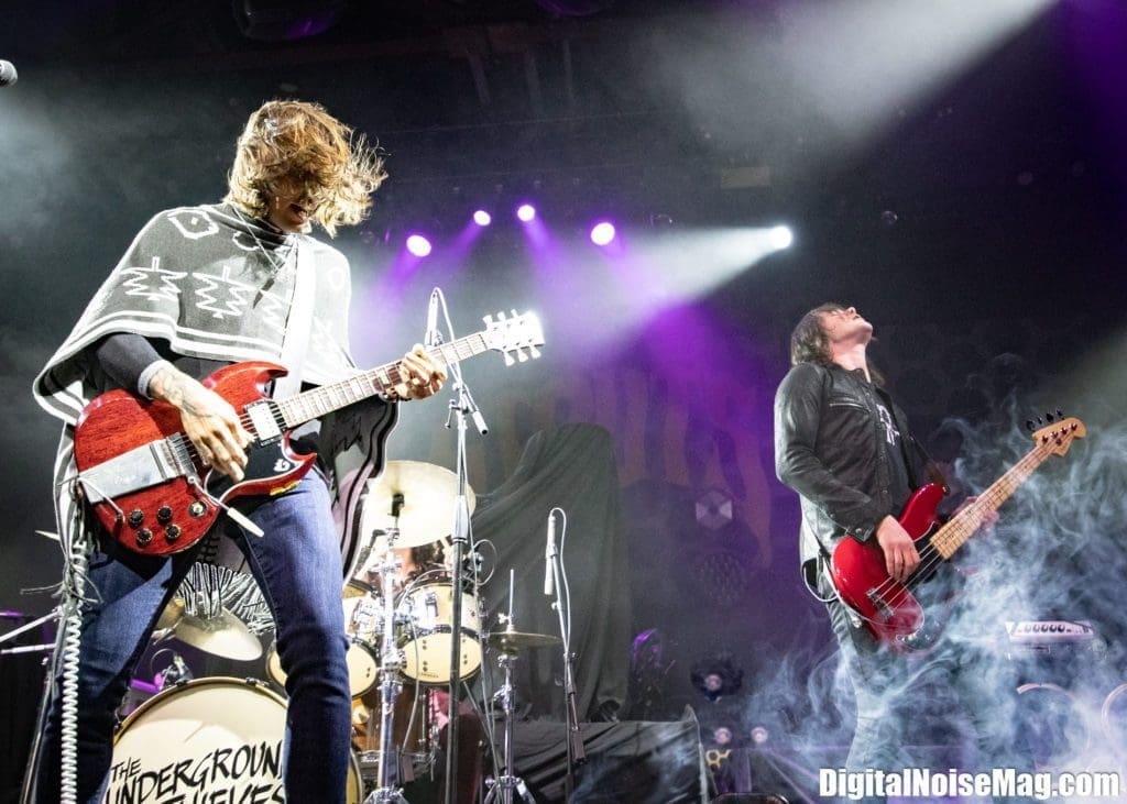 The Underground Thieves perform in support of The Struts at the Fillmore in Philly.