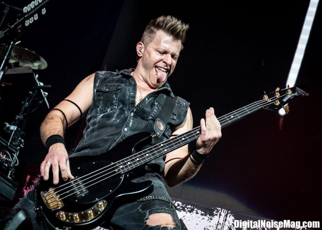 Three Days Grace perform at the PPL Center in Allentown, PA