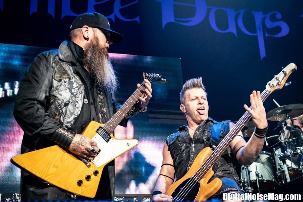 Three Days Grace perform at the PPL Center in Allentown, PA