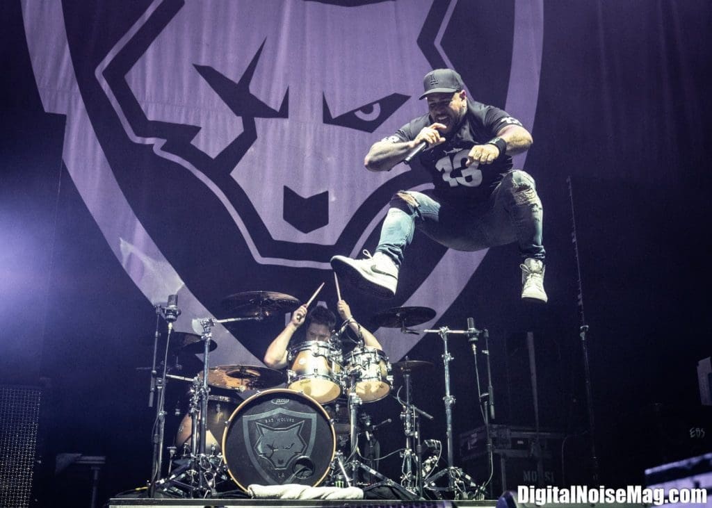 Bad Wolves perform at the PPL Center in Allentown, PA