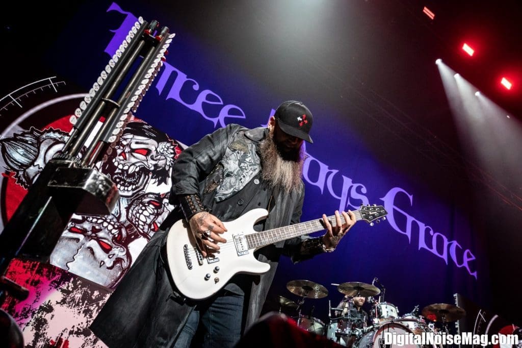 Three Days Grace perform at the PPL Center in Allentown, PA