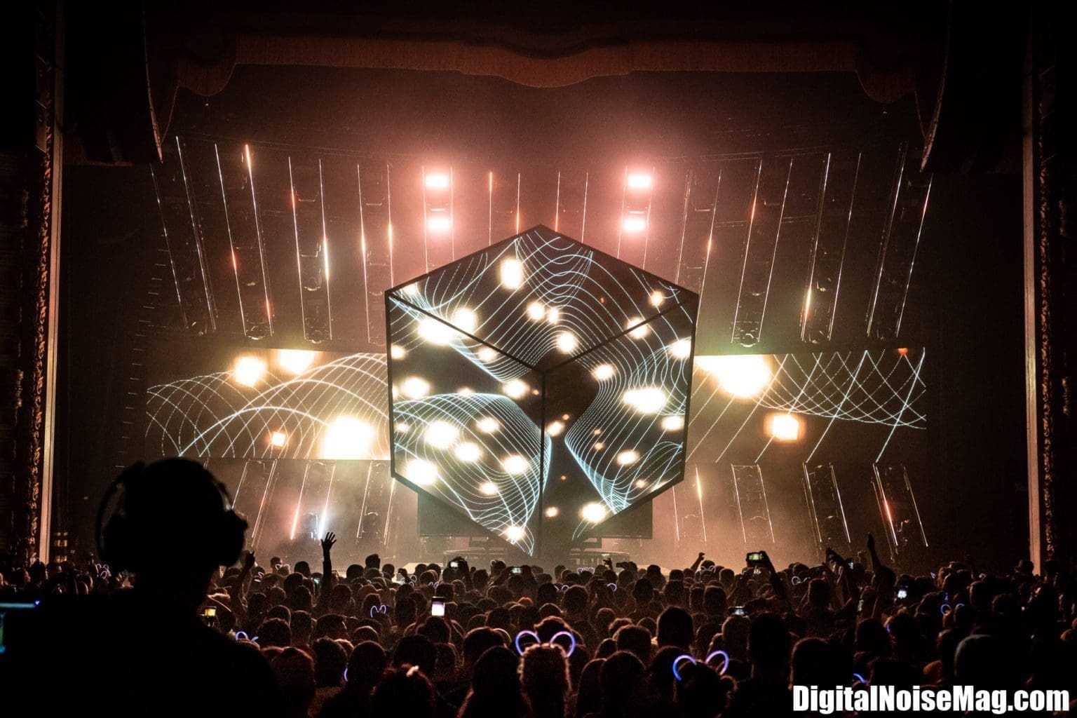 Deadmau5 performs at The Met in Philadelphia, PA