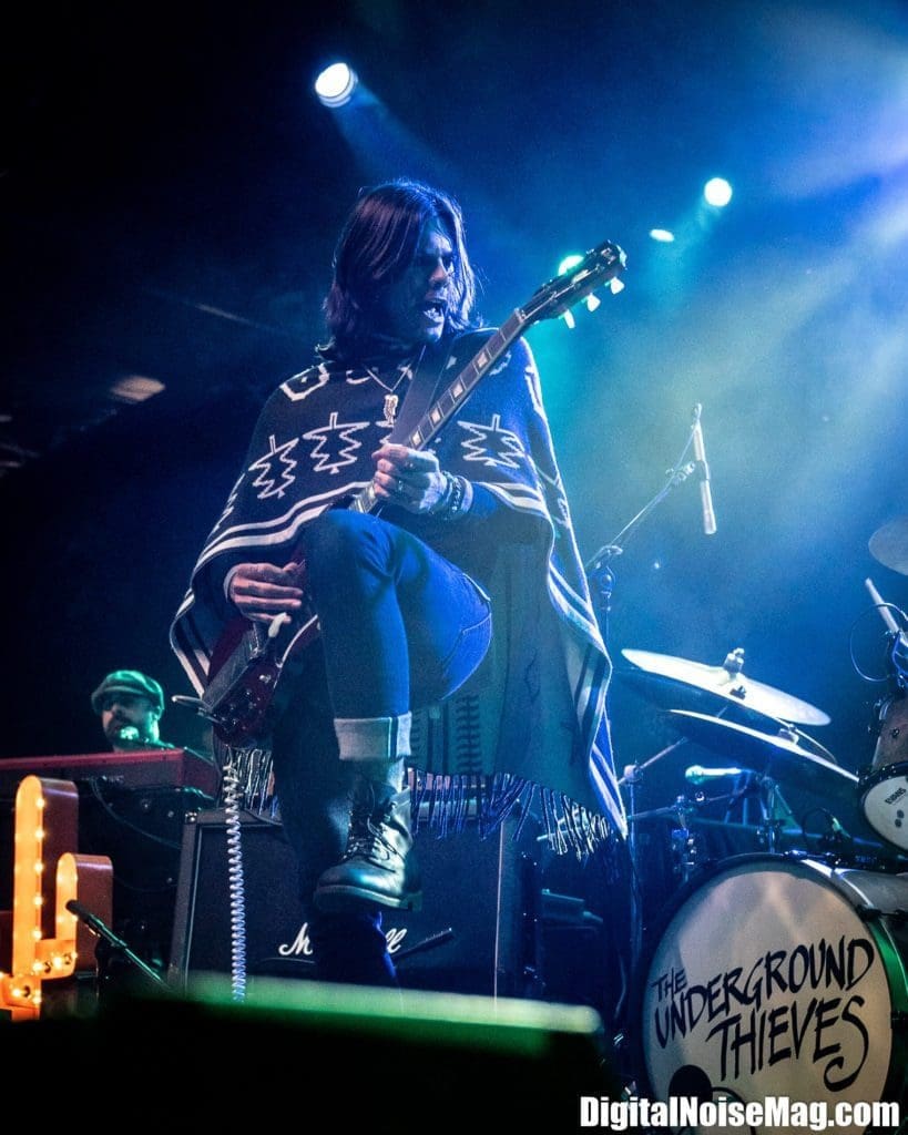 The Underground Thieves perform in support of The Struts at the Fillmore in Philly.