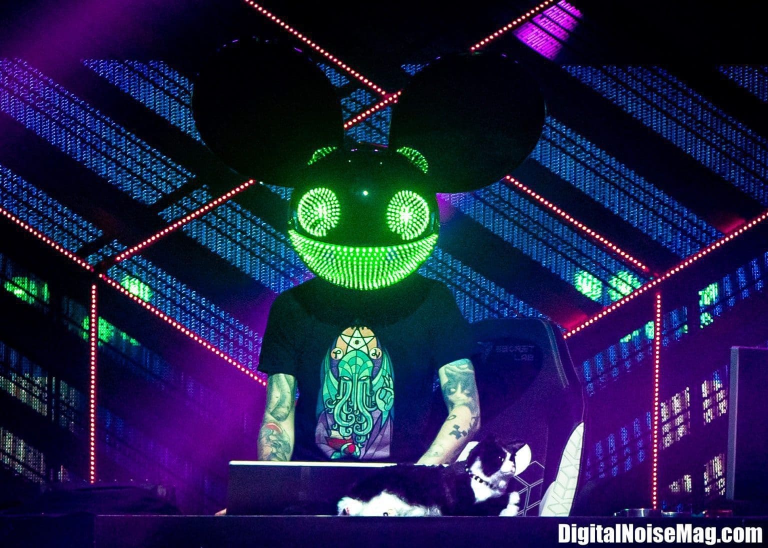 Deadmau5 performs at The Met in Philadelphia, PA