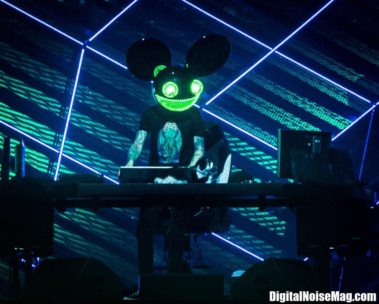 Deadmau5 performs at The Met in Philadelphia, PA