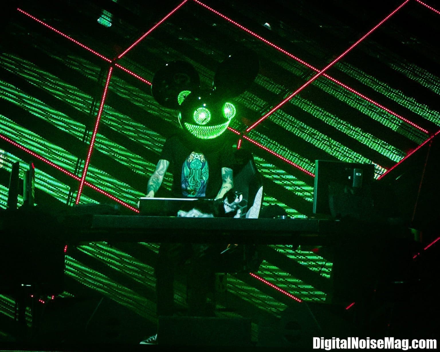 Deadmau5 performs at The Met in Philadelphia, PA