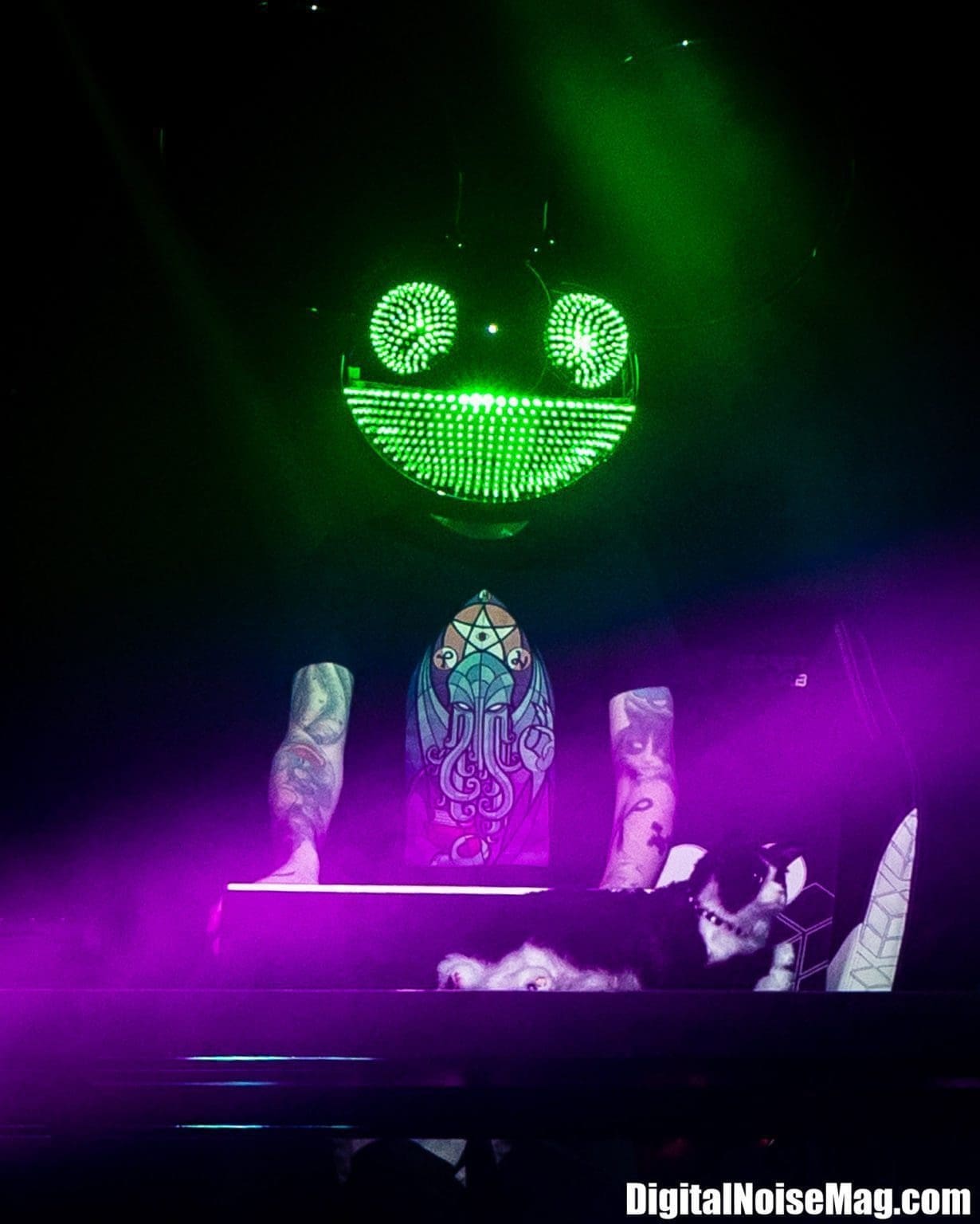 Deadmau5 performs at The Met in Philadelphia, PA
