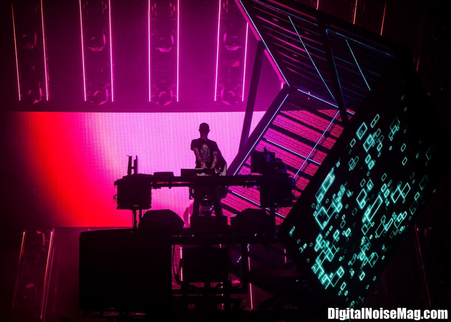 Deadmau5 performs at The Met in Philadelphia, PA