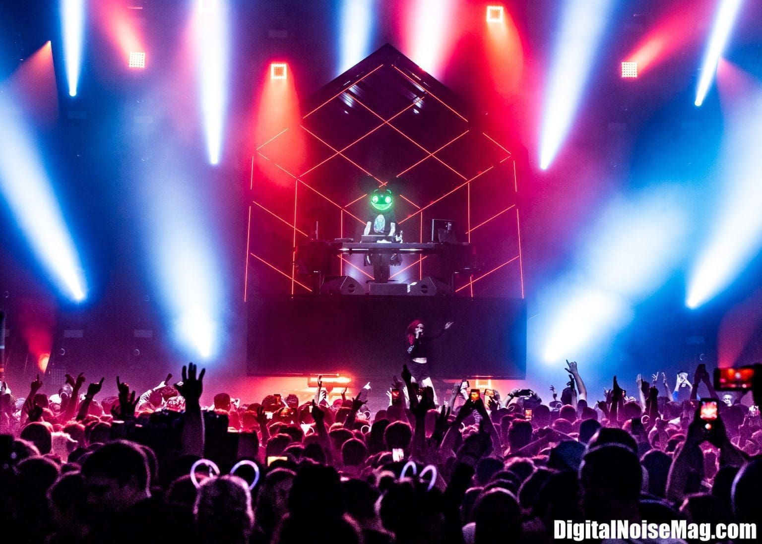 Deadmau5 performs at The Met in Philadelphia, PA