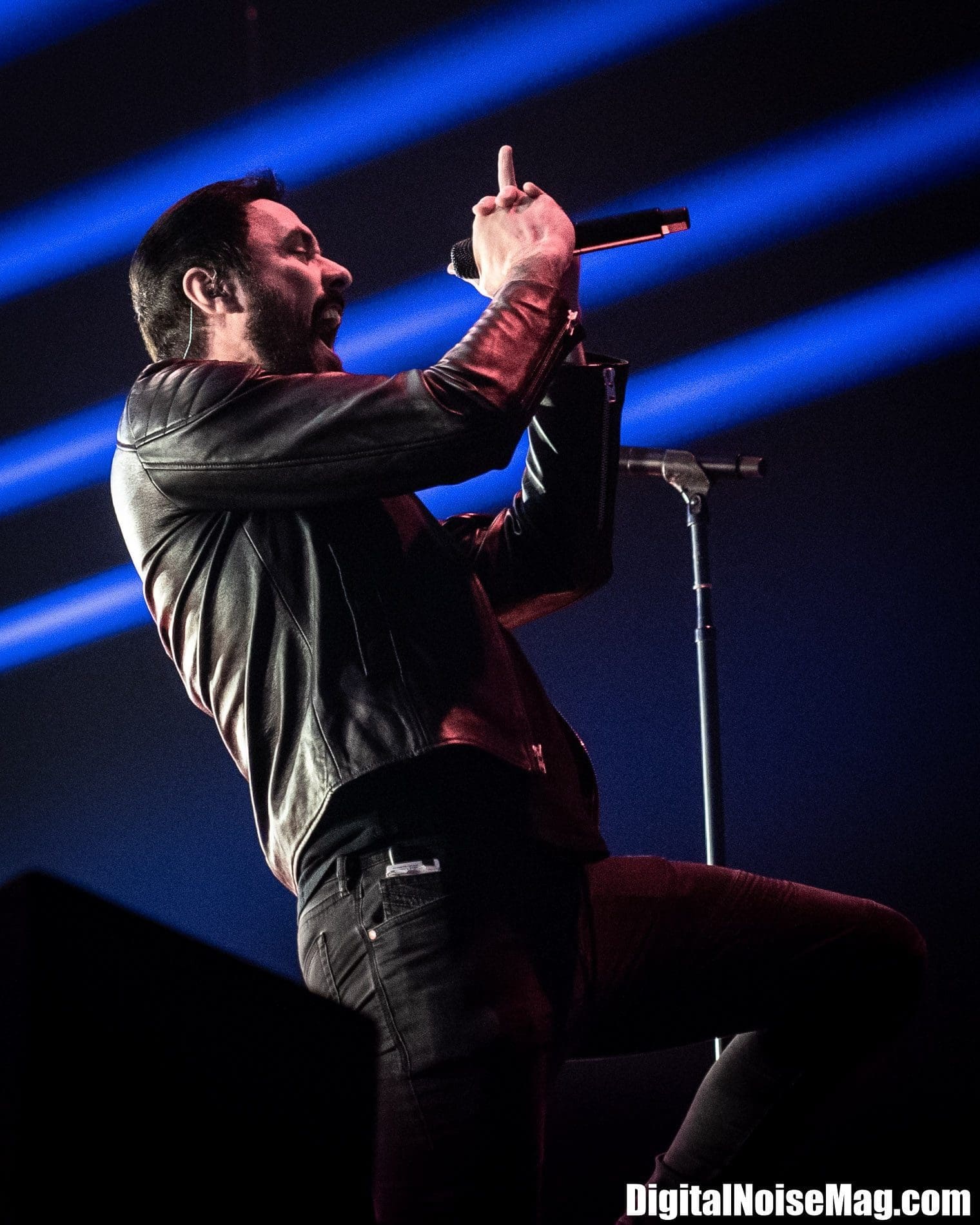 Breaking Benjamin perform at the PPL Center in Allentown, PA