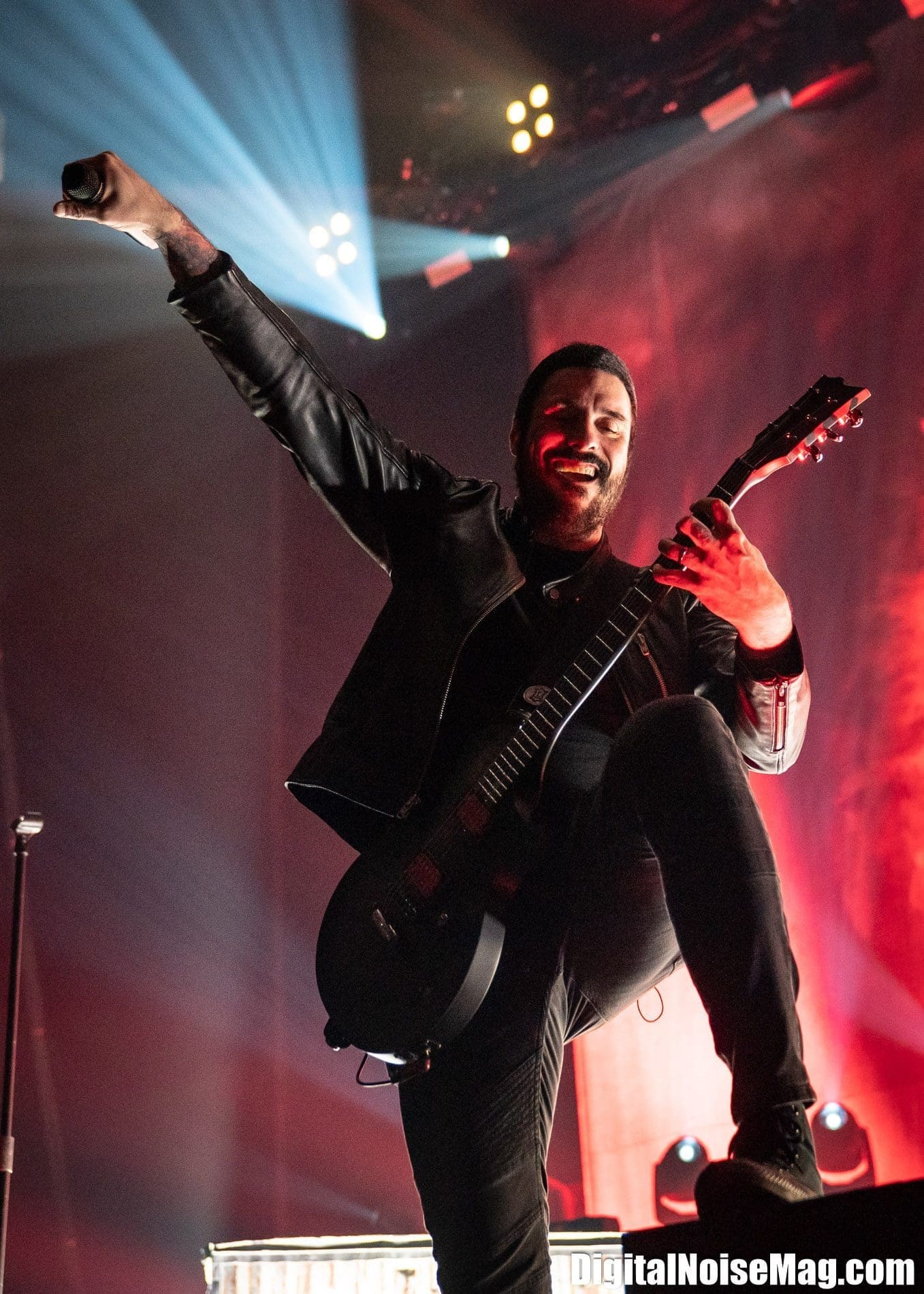 Breaking Benjamin perform at the PPL Center in Allentown, PA