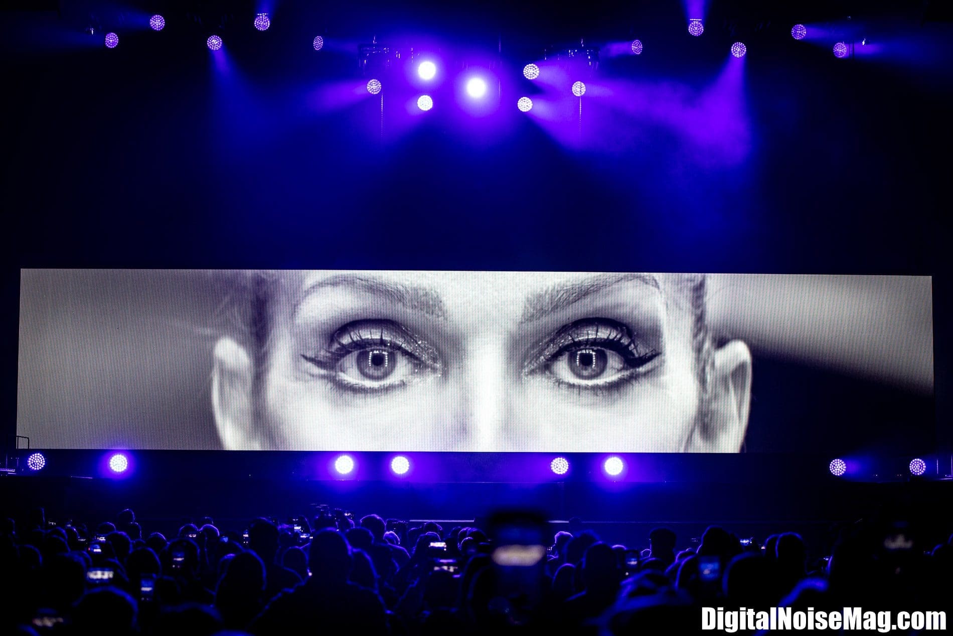 Celine Dion Performs at the Wells Fargo Center in Philadelphia, PA