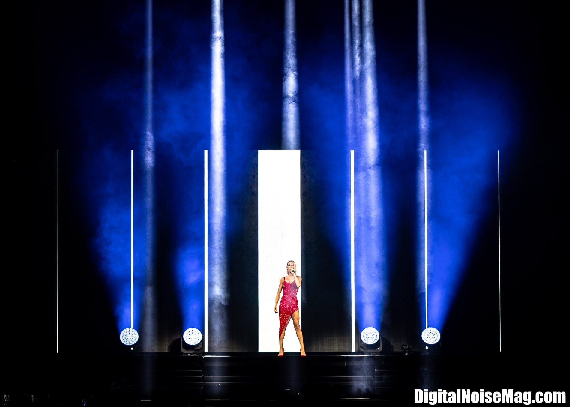 Celine Dion Performs at the Wells Fargo Center in Philadelphia, PA