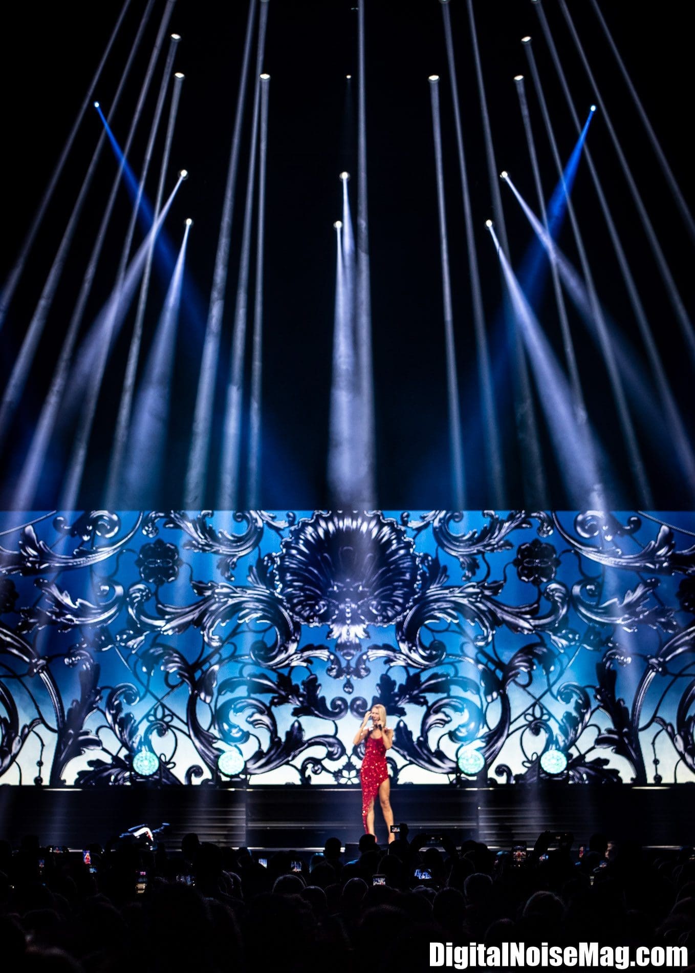 Celine Dion Performs at the Wells Fargo Center in Philadelphia, PA