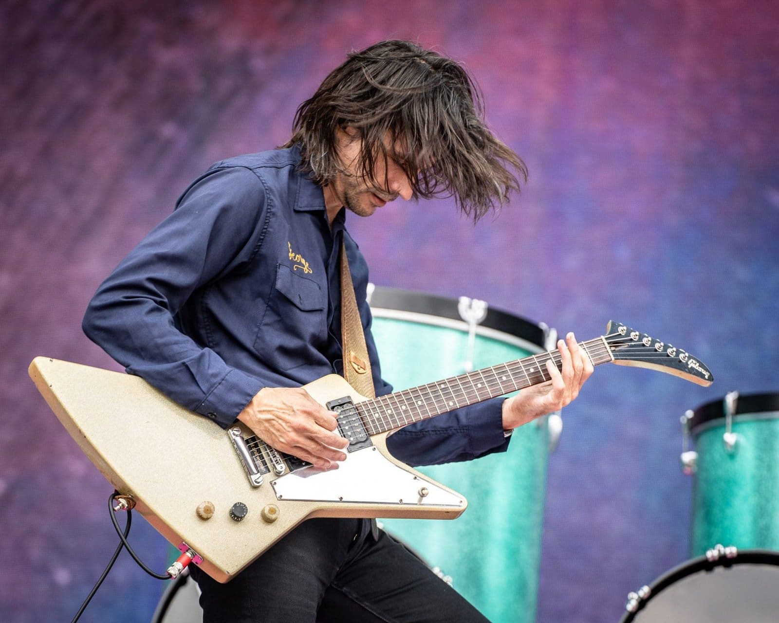 Weezer performs at the Hella Mega Tour at CBP in Philadelphia, PA.