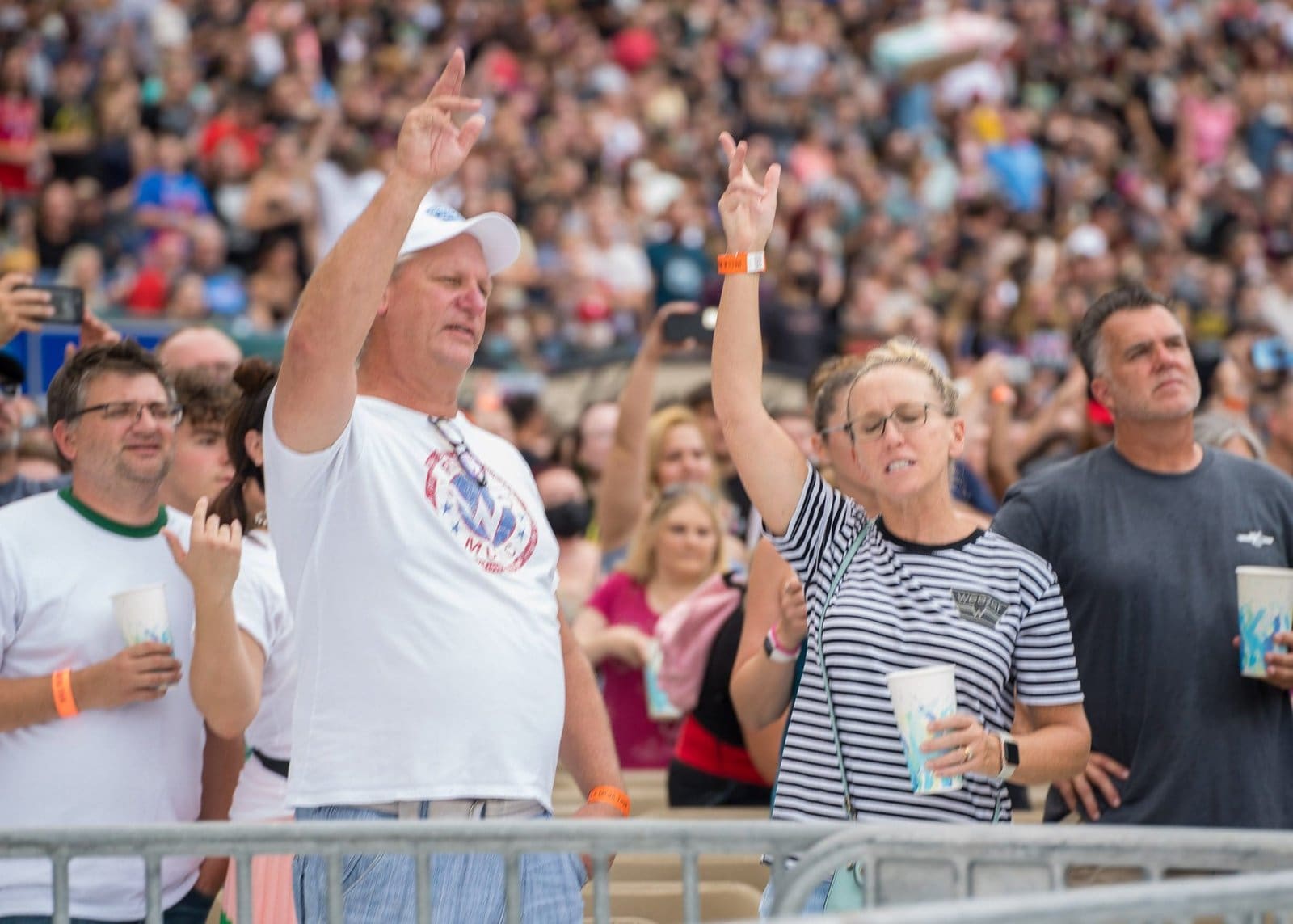 Weezer performs at the Hella Mega Tour at CBP in Philadelphia, PA.