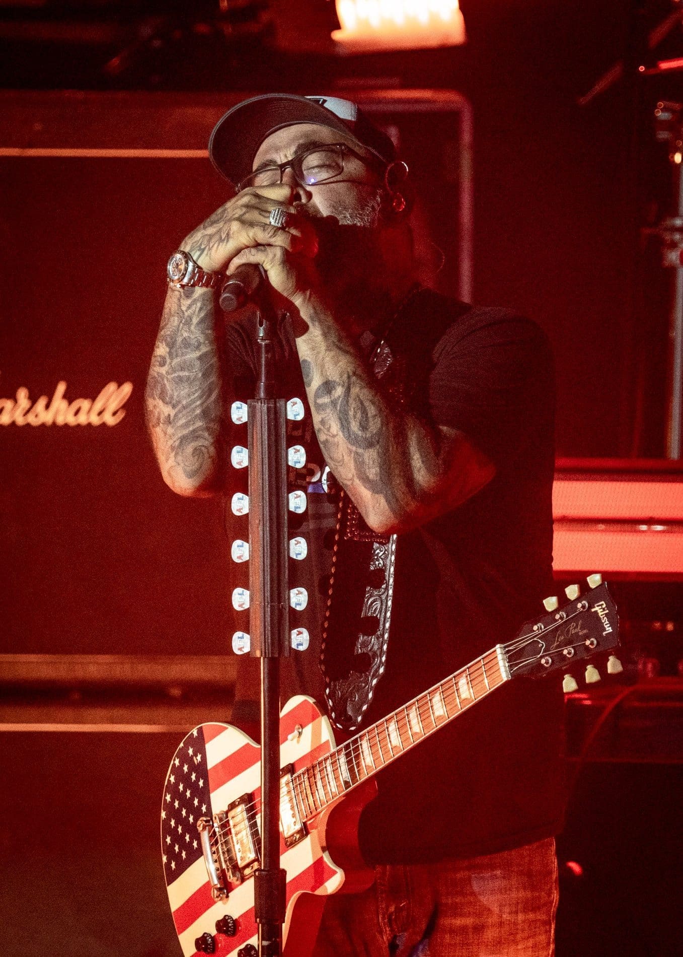 Staind performs at the BB&T Pavillion in Camden, NJ