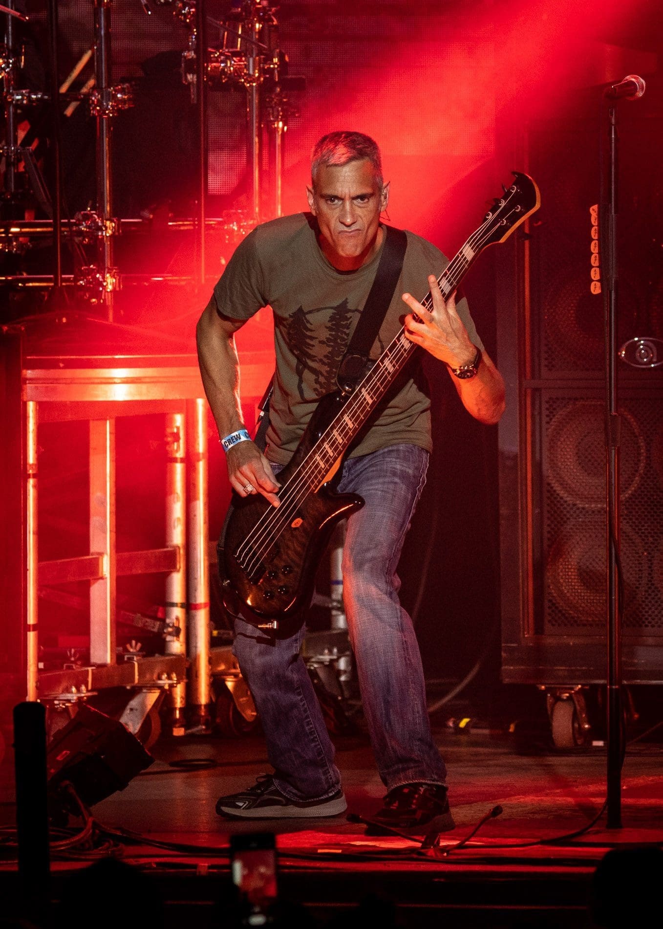 Staind performs at the BB&T Pavillion in Camden, NJ