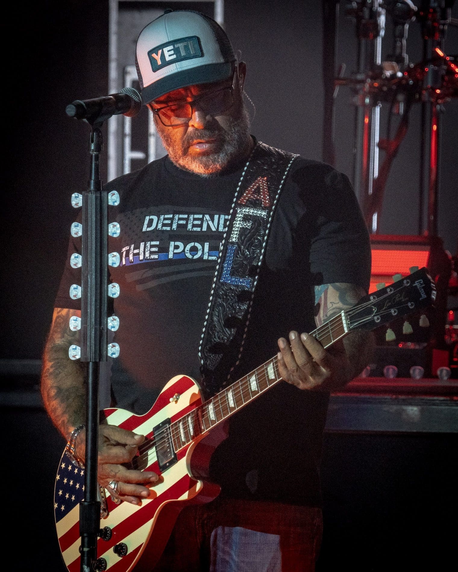 Staind performs at the BB&T Pavillion in Camden, NJ