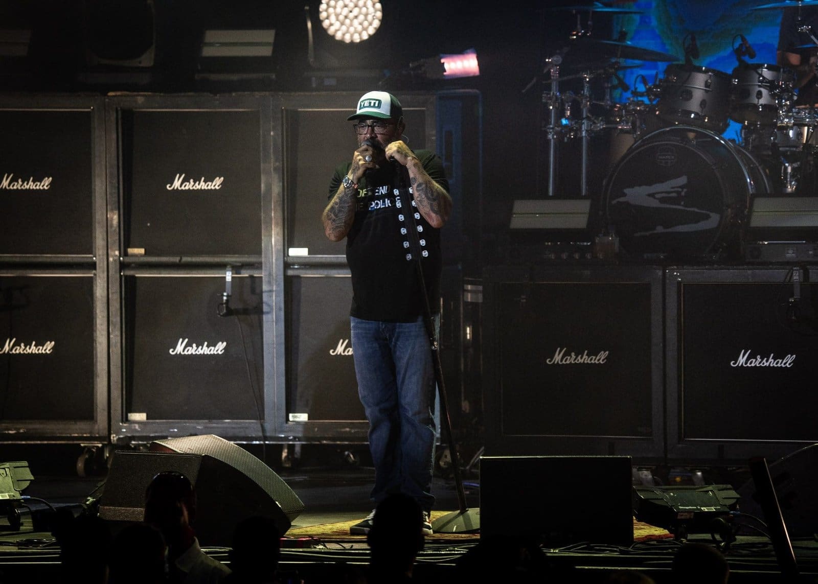Staind performs at the BB&T Pavillion in Camden, NJ
