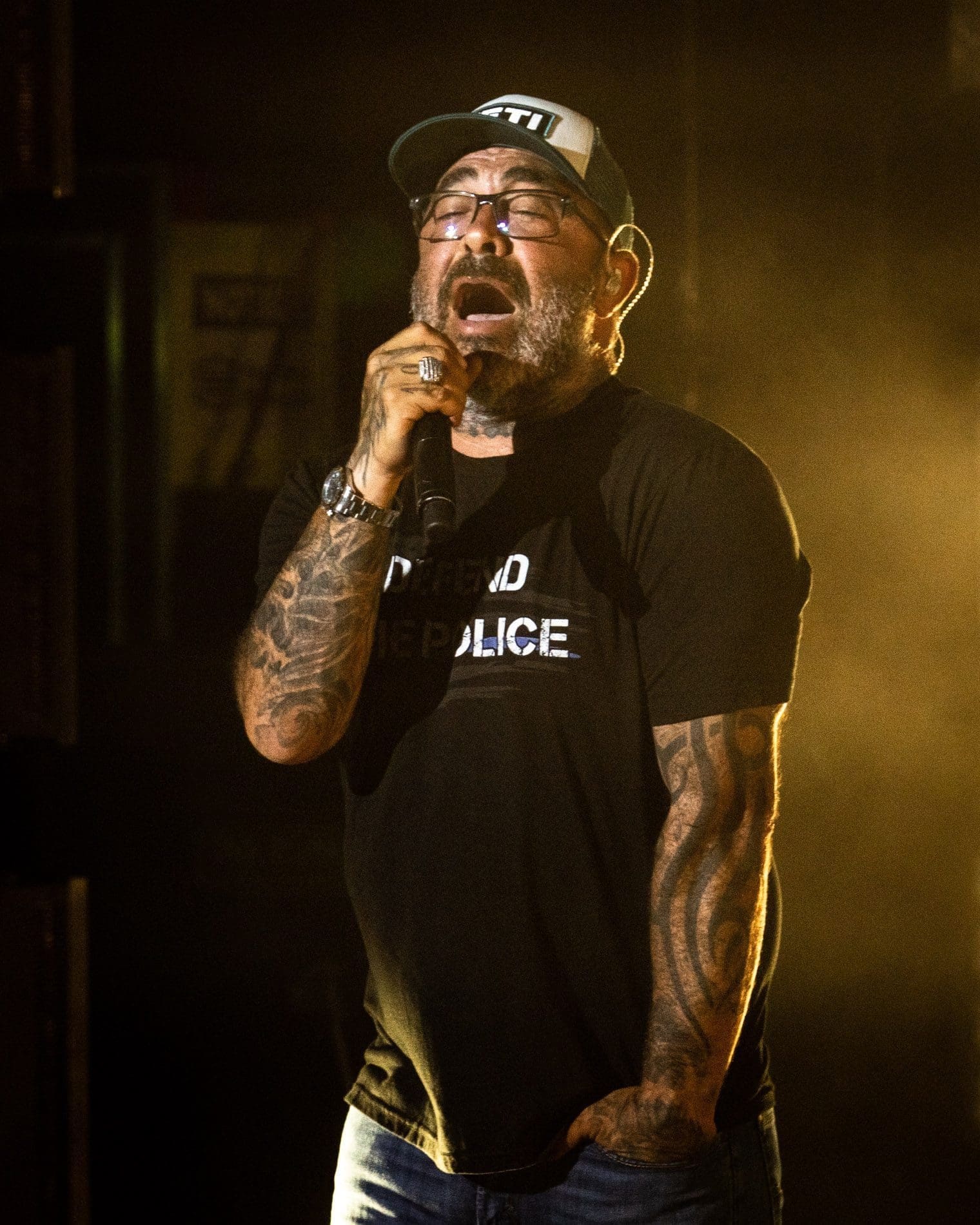 Staind performs at the BB&T Pavillion in Camden, NJ