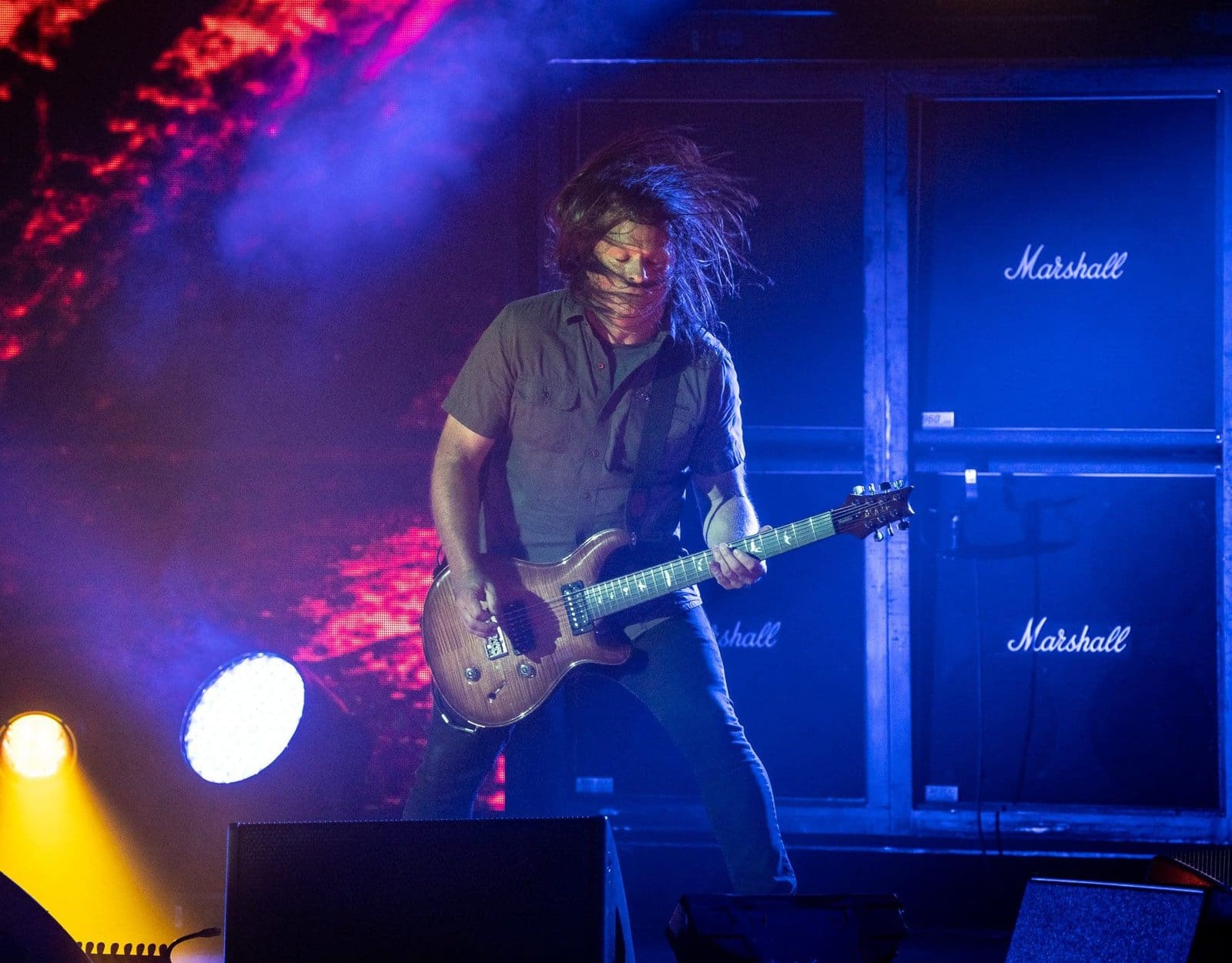 Staind performs at the BB&T Pavillion in Camden, NJ