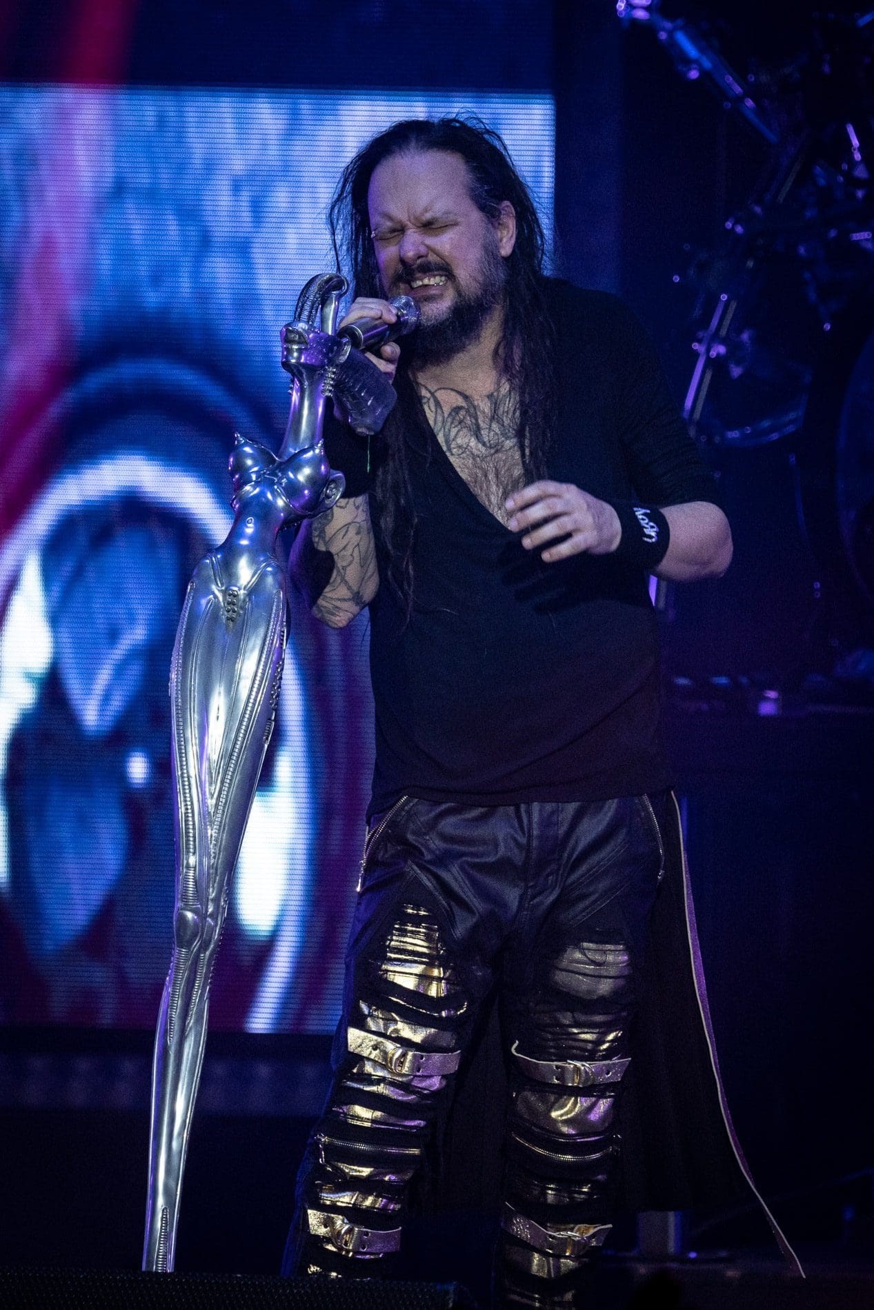 Korn performs at the BB&T Pavilion in Camden, NJ