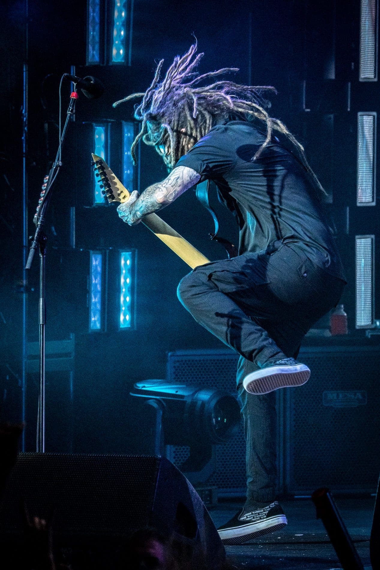 Korn performs at the BB&T Pavilion in Camden, NJ