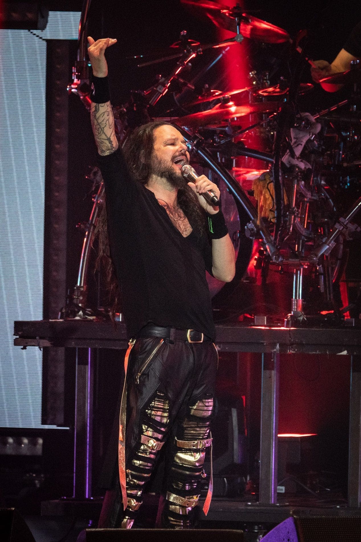 Korn performs at the BB&T Pavilion in Camden, NJ