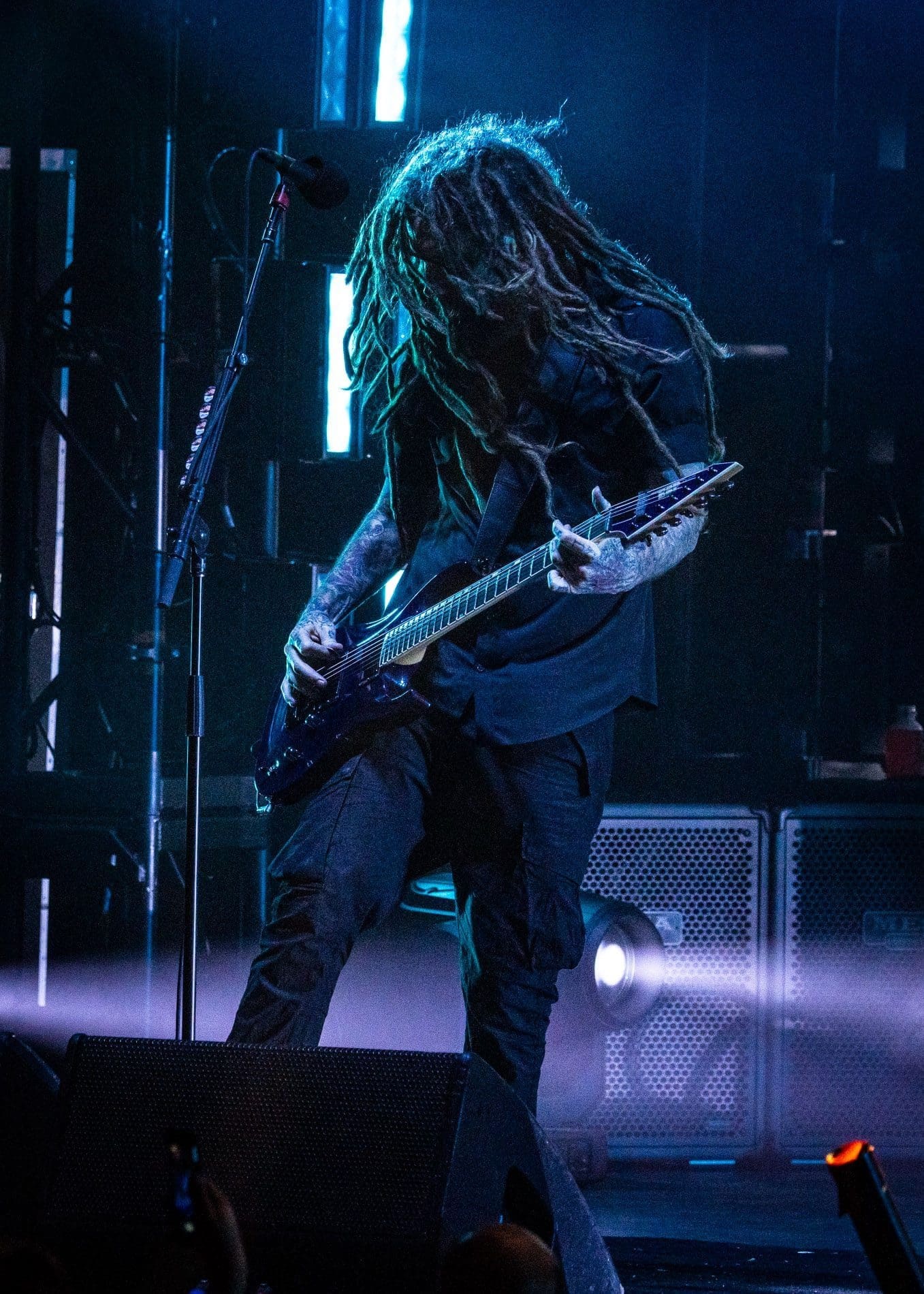 Korn performs at the BB&T Pavilion in Camden, NJ