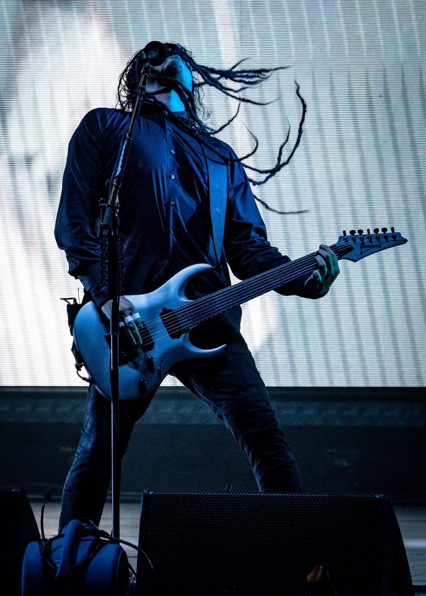 Korn performs at the BB&T Pavilion in Camden, NJ