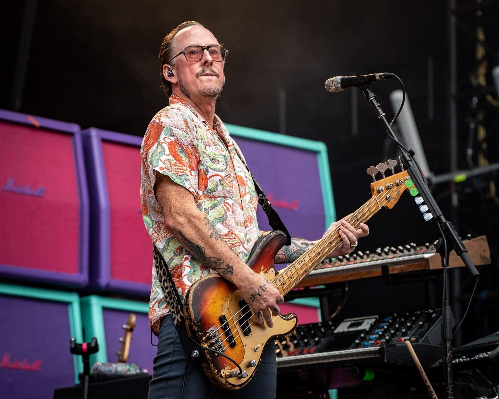 Weezer performs at the Hella Mega Tour at CBP in Philadelphia, PA.