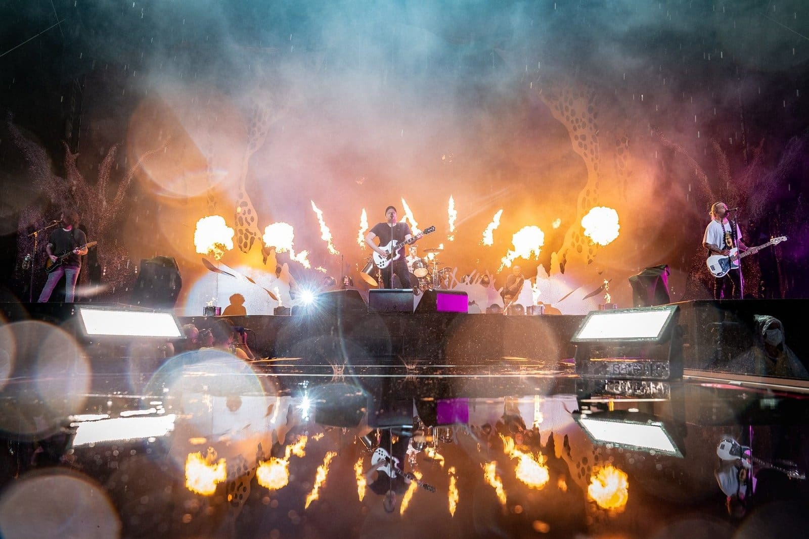 Fall Out Boy performs at the Hella Mega Tour at CBP in Philadelphia, PA