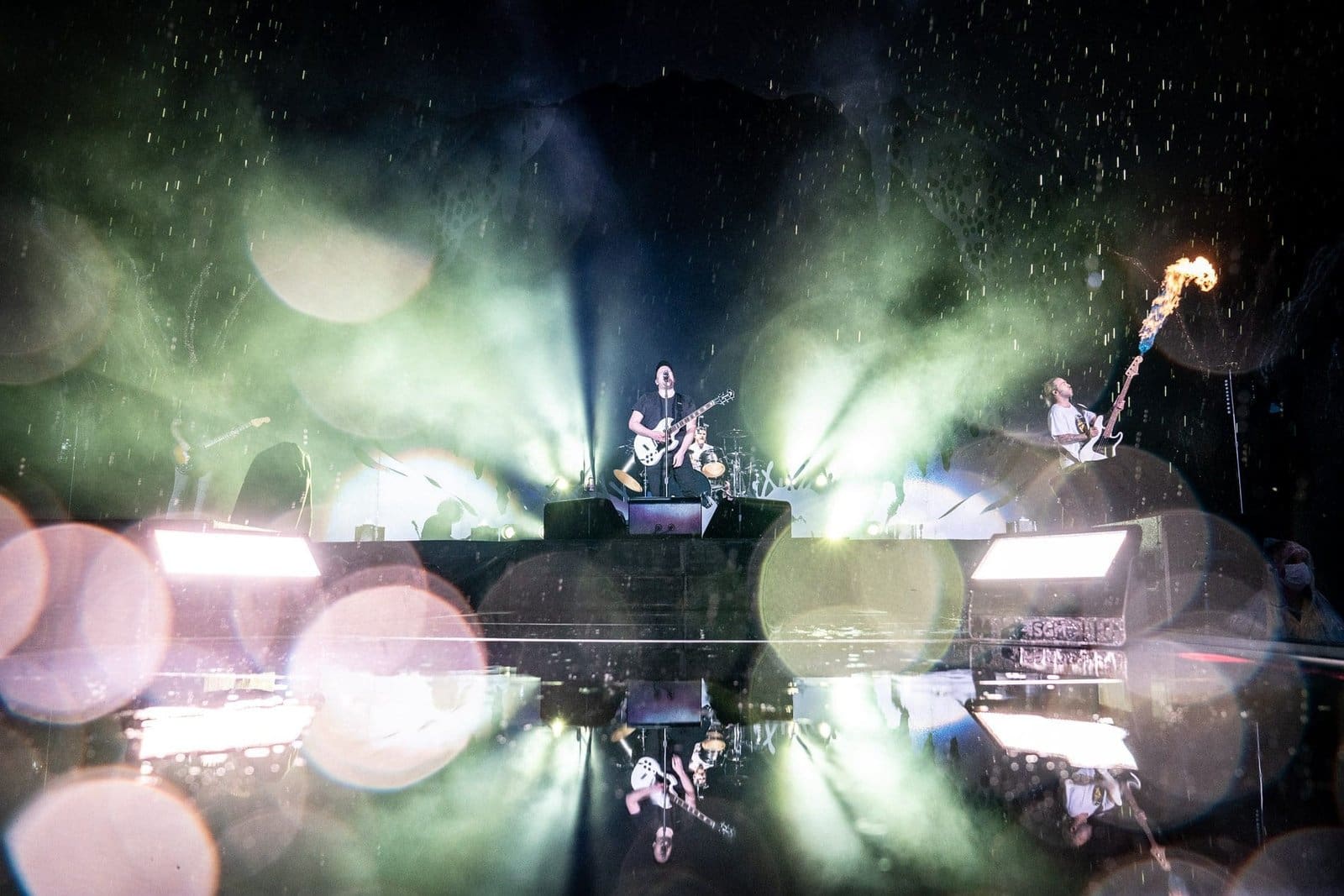 Fall Out Boy performs at the Hella Mega Tour at CBP in Philadelphia, PA