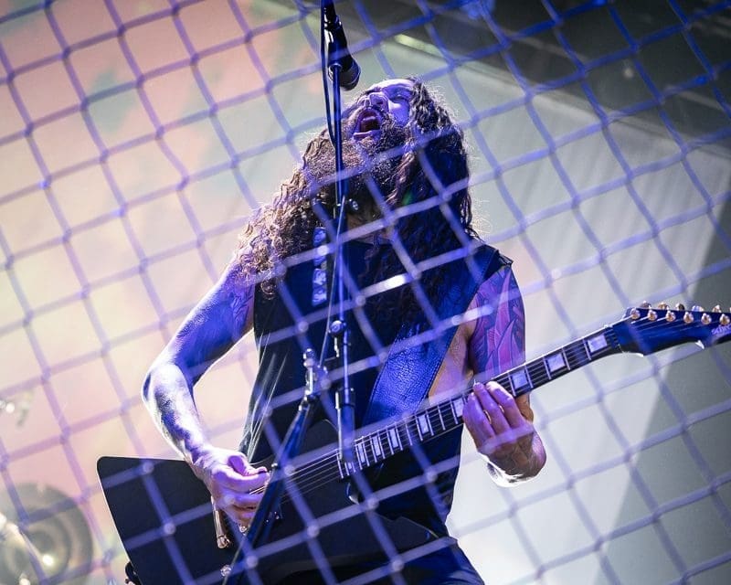 Ministry performs at the Franklin Music Hall in Philadelphia, PA