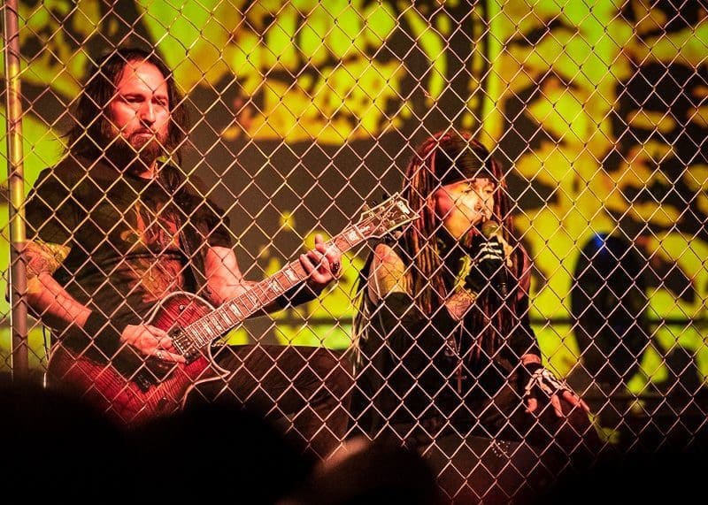 Ministry performs at the Franklin Music Hall in Philadelphia, PA