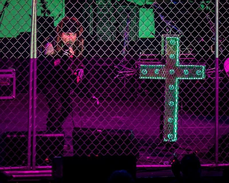 Ministry performs at the Franklin Music Hall in Philadelphia, PA