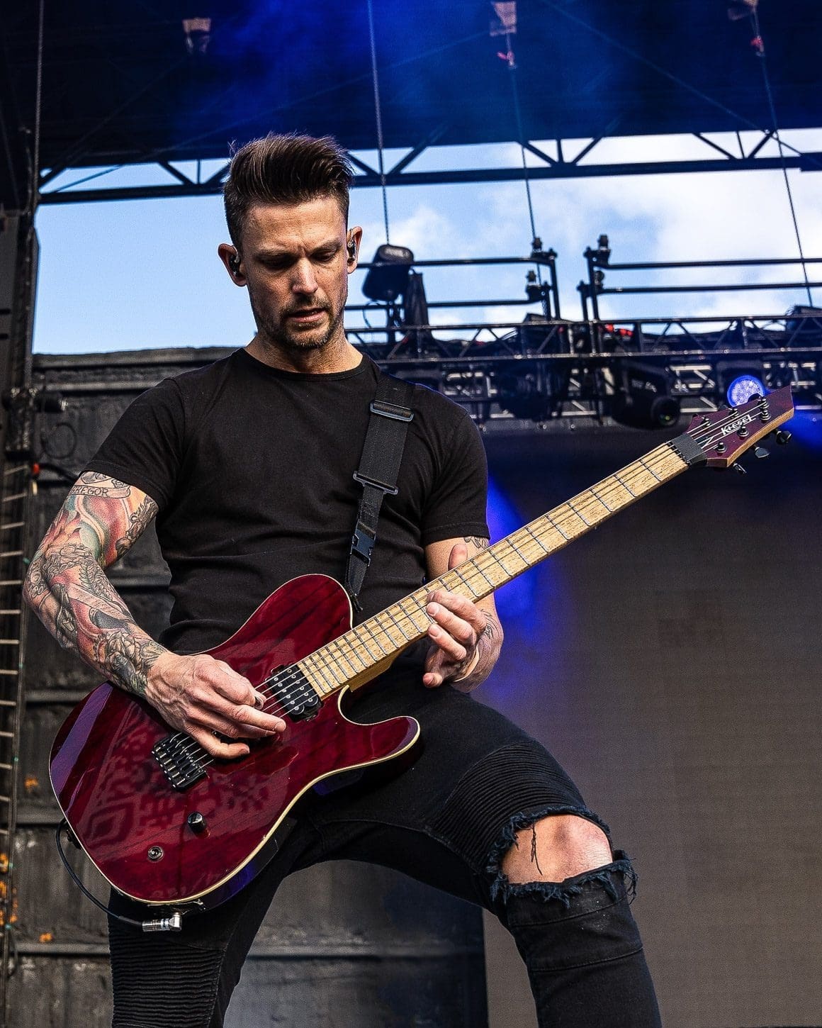 Memphis May Fire performs on Day One of The HeartSupport Fest in Orlando, FL.