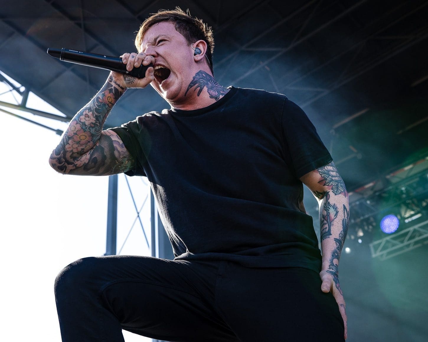 Bleed From Within performs on Day One of The HeartSupport Fest in Orlando, FL.